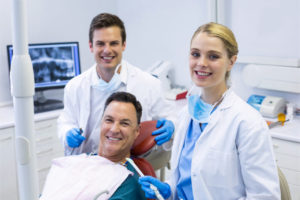 dentists and a patient